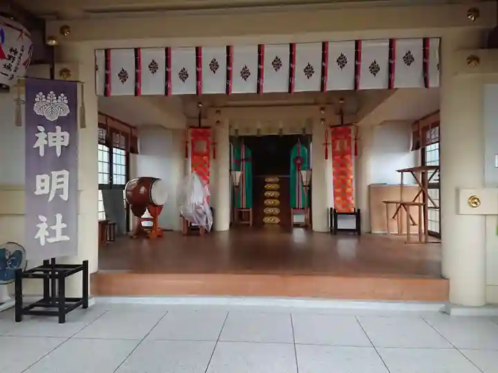 神明社(中切町)の本殿・本堂