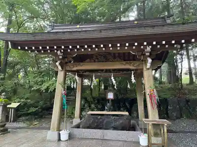 富士山東口本宮 冨士浅間神社の手水舎
