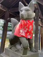 千束稲荷神社の狛犬
