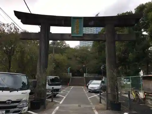 芝東照宮の鳥居