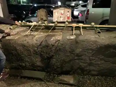 石見国一宮　物部神社の手水舎
