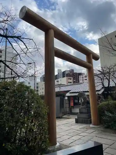 堀越神社の鳥居