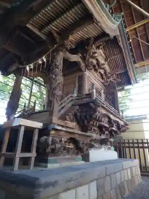 取手八坂神社の本殿・本堂