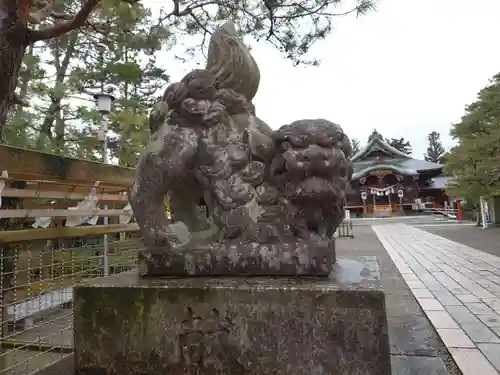 五泉八幡宮の狛犬