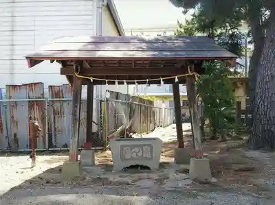 下南畑氷川神社の手水舎