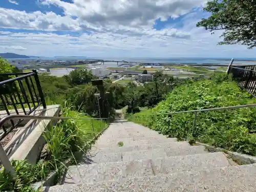 鹿島御児神社の景色