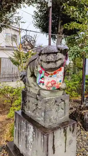 菊田神社の狛犬