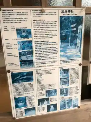 酒屋神社の歴史