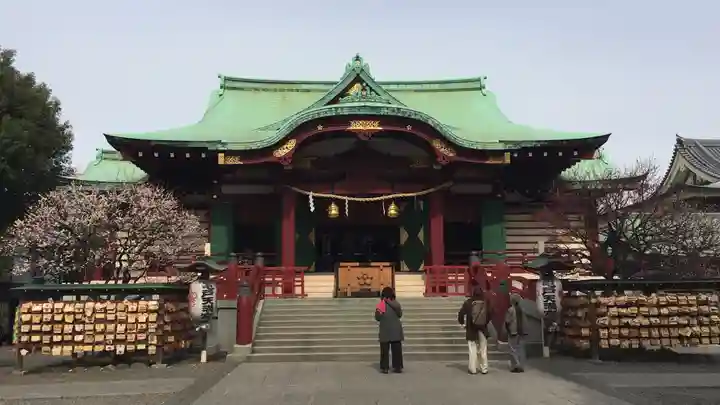 亀戸天神社の本殿・本堂