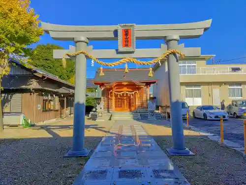 深田山神社の鳥居