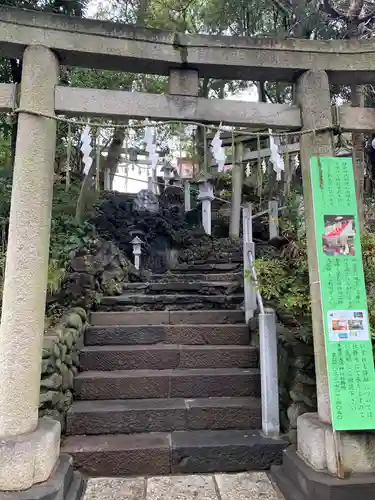 多摩川浅間神社の鳥居