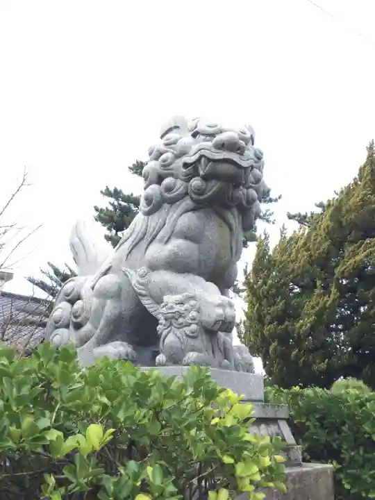 森戸大明神(森戸神社)の狛犬