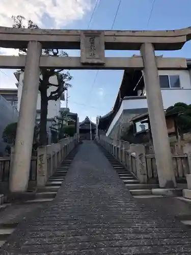 羽黒神社の鳥居