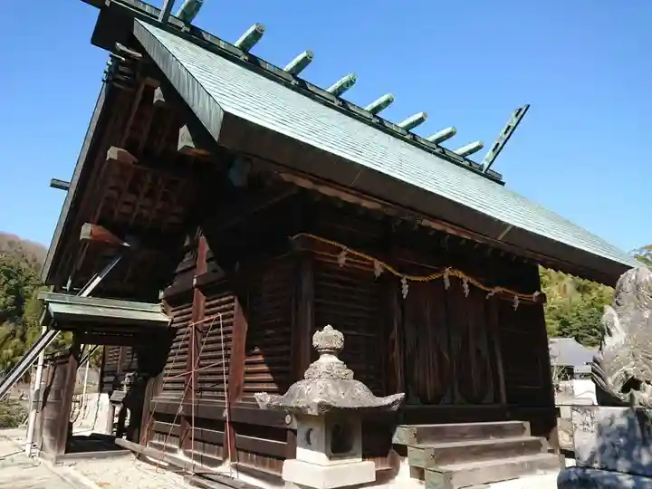 御鍬神社の本殿・本堂