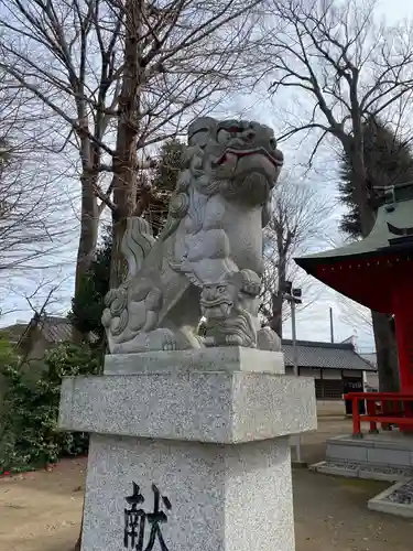 小野神社の狛犬