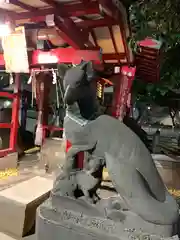 花園神社の狛犬