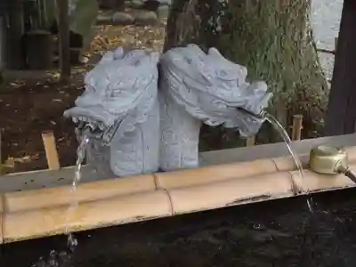 八王子神社の手水舎