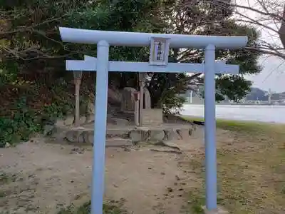 舟島神社の鳥居