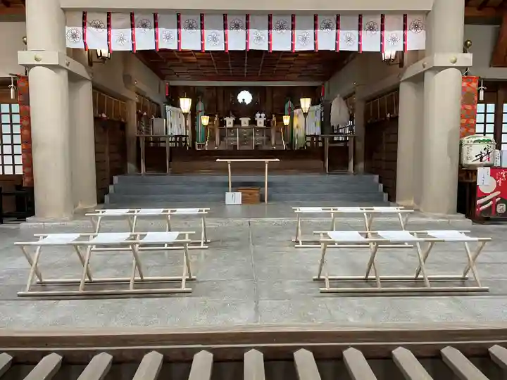 三重縣護國神社の本殿・本堂