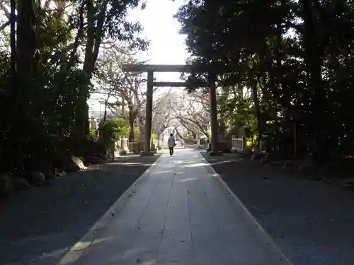 前鳥神社の鳥居
