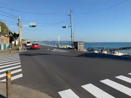 小動神社の景色