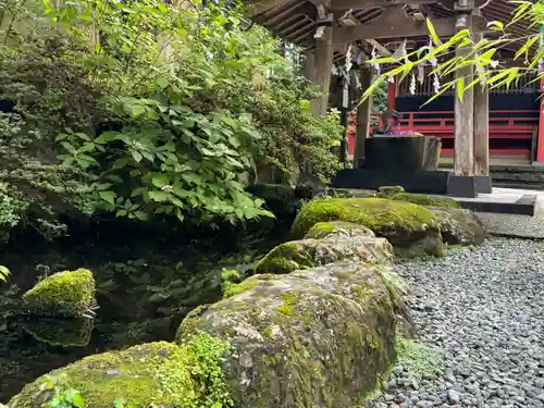 富士山東口本宮 冨士浅間神社の庭園