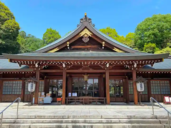 群馬県護国神社の本殿・本堂