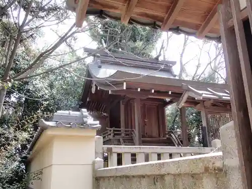 鏡作伊多神社の本殿