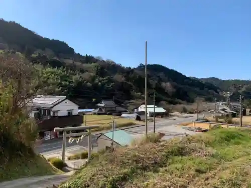 山神社の景色