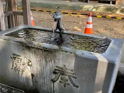 猿賀神社の手水