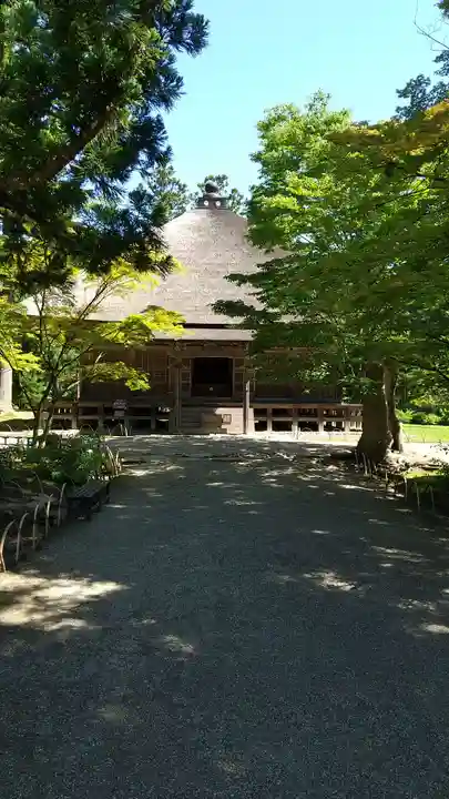 毛越寺の本殿・本堂