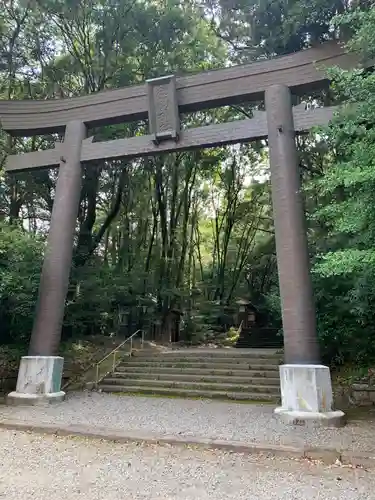 槵觸神社の鳥居