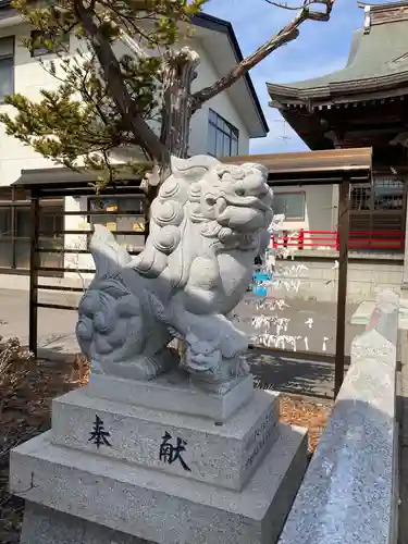 相馬神社の狛犬