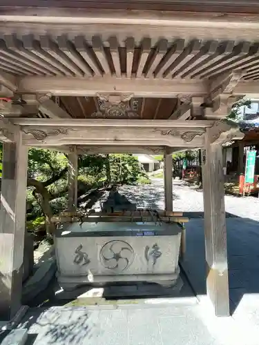 岩水寺の手水