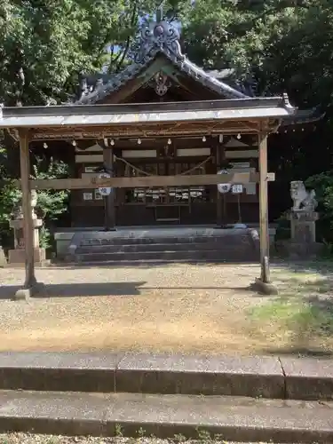 蝮ヶ池八幡宮の本殿・本堂