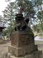 西神社の狛犬