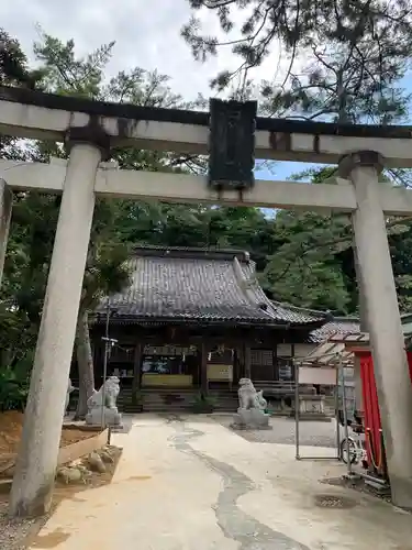 石浦神社の鳥居