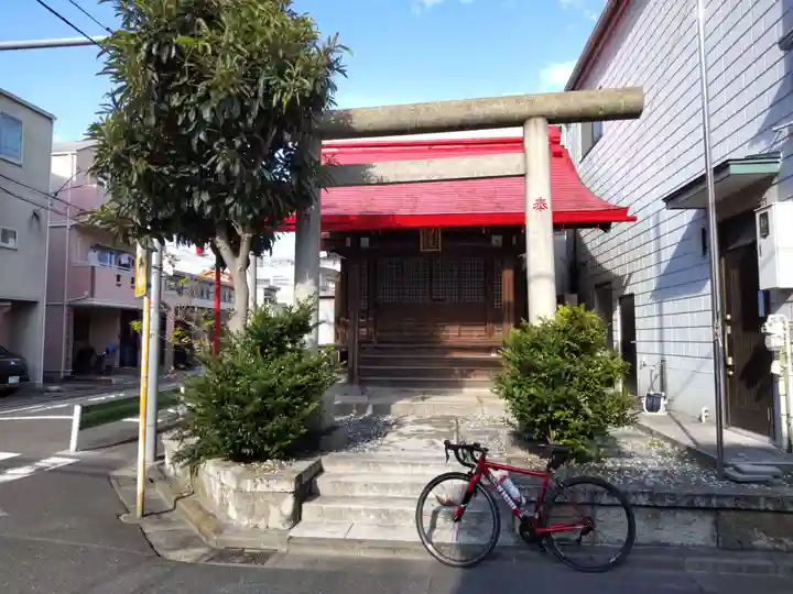 富賀岡八幡神社の鳥居