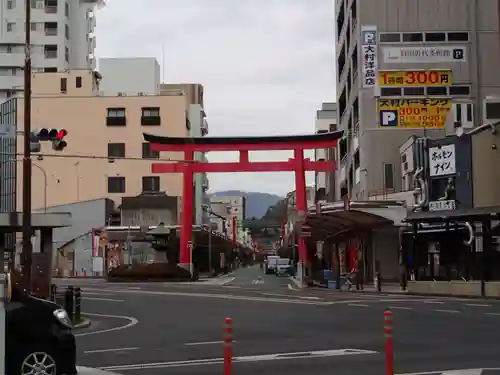 静岡浅間神社の鳥居