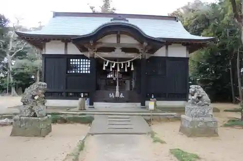 武射神社の本殿・本堂