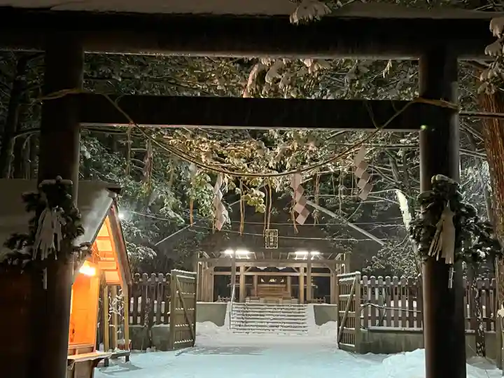 開拓神社の鳥居