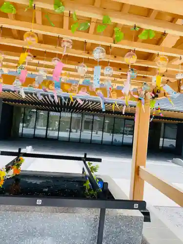 警固神社の手水舎