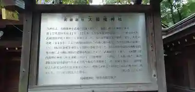 大國魂神社の歴史