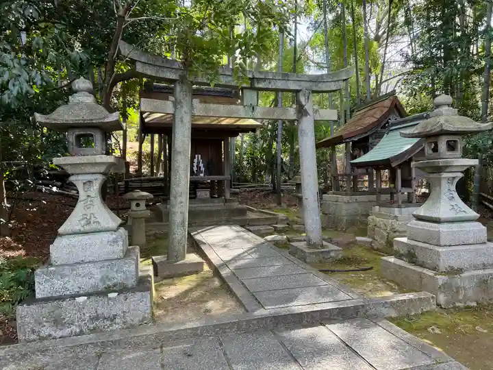 青蓮院門跡の鳥居