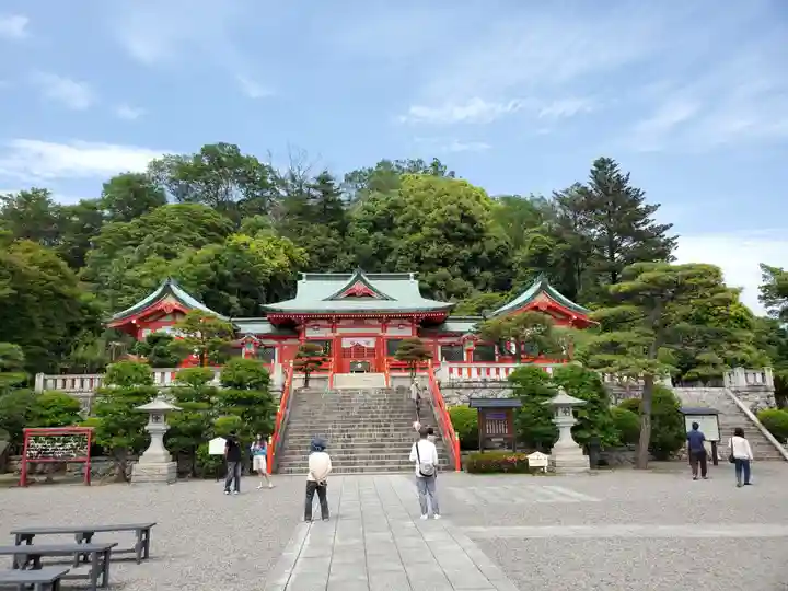 足利織姫神社の本殿・本堂