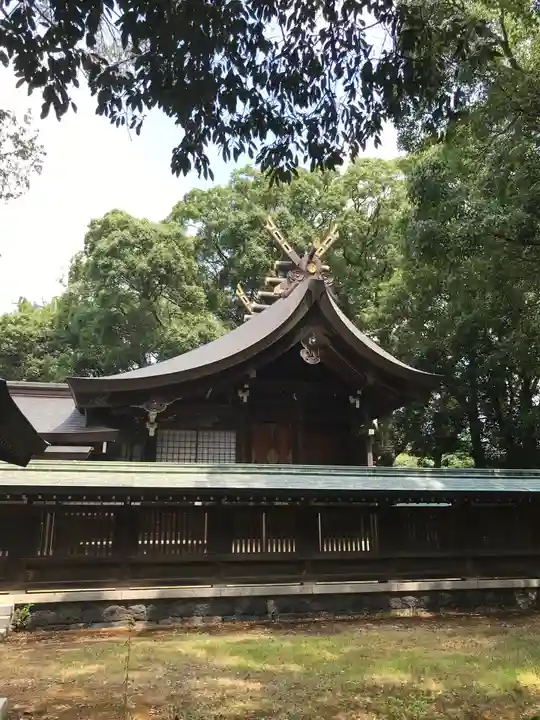松陰神社の本殿・本堂