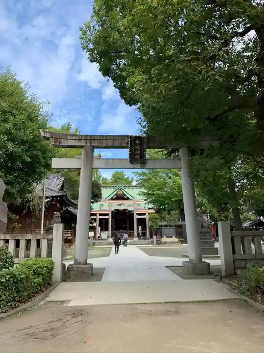 牛嶋神社の鳥居