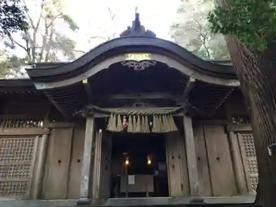槵觸神社の本殿・本堂