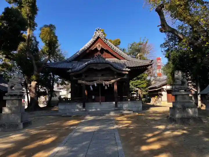三島大明神社の本殿・本堂