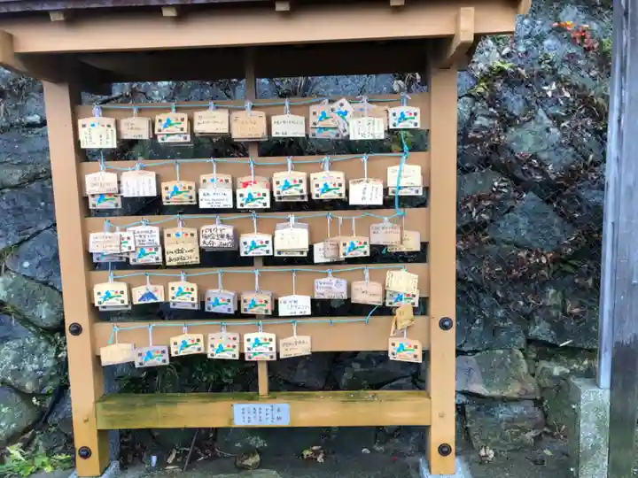 奥津嶋神社の絵馬